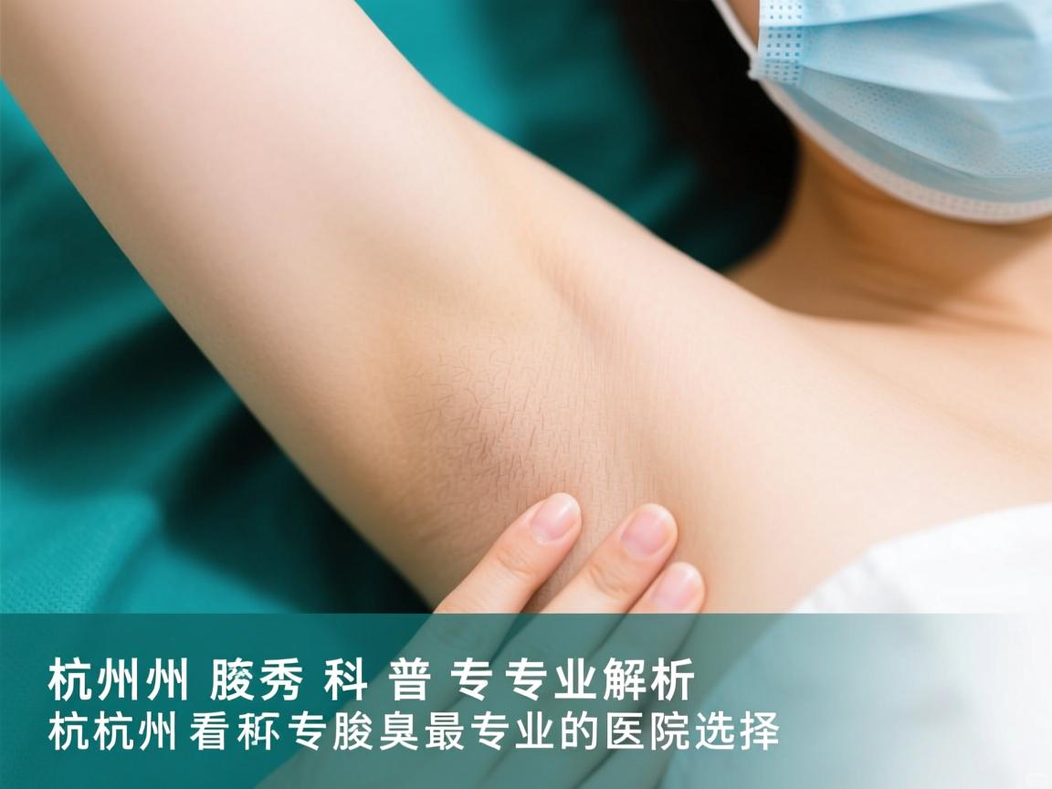 杭州腋秀科普,专业解析杭州看腋臭最专业的医院选择 杭州腋秀科普,专业解析杭州看腋臭最专业的医院选择