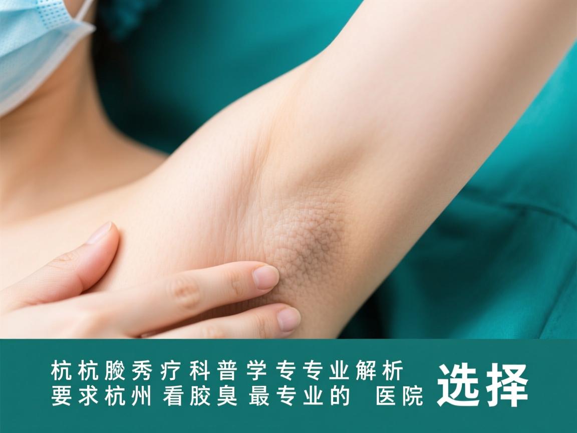 杭州腋秀科普,专业解析杭州看腋臭最专业的医院选择 杭州腋秀科普,专业解析杭州看腋臭最专业的医院选择
