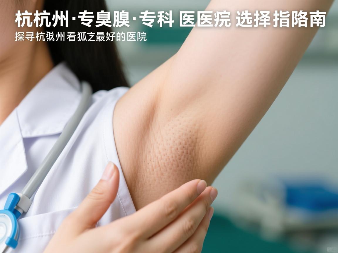 杭州腋臭专科医院选择指南,探寻杭州看狐臭最好的医院 杭州腋臭专科医院选择指南,探寻杭州看狐臭最好的医院