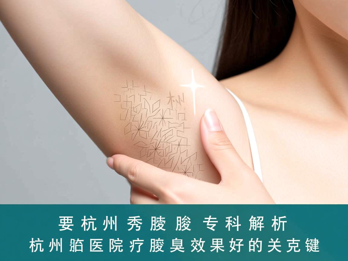 杭州腋秀专科解析,杭州医院治疗腋臭效果好的关键 杭州腋秀专科解析,杭州医院治疗腋臭效果好的关键