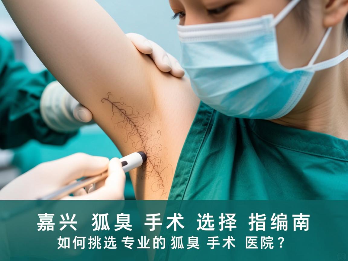 嘉兴狐臭手术选择指南，如何挑选专业的狐臭手术医院？