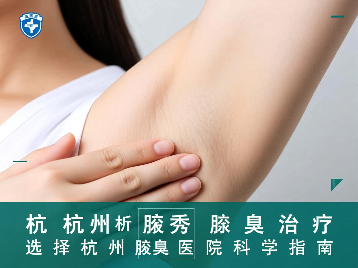 杭州腋秀解析腋臭治疗，选择杭州腋臭医院的科学指南