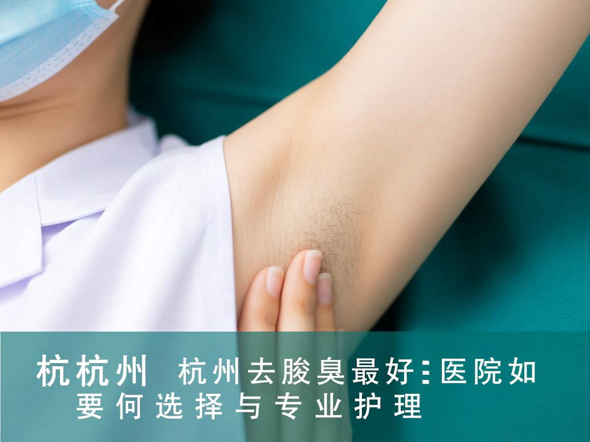 杭州腋秀解析,杭州去腋臭最好医院如何选择与专业护理 杭州腋秀解析,杭州去腋臭最好医院如何选择与专业护理