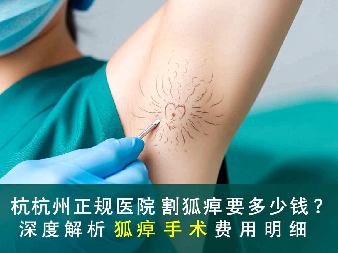 杭州正规医院割狐臭要多少钱?深度解析狐臭手术费用明细 杭州正规医院割狐臭要多少钱?深度解析狐臭手术费用明细