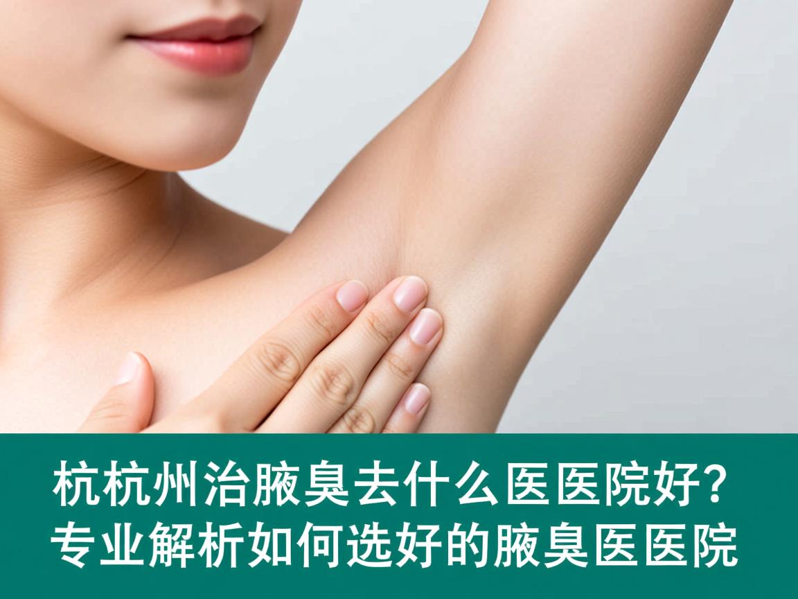 杭州治疗腋臭去什么医院好?专业解析如何选择好的腋臭医院 杭州治疗腋臭去什么医院好?专业解析如何选择好的腋臭医院