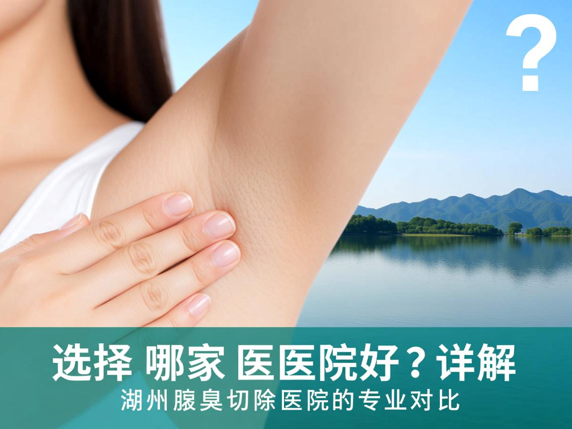 湖州选择哪家医院好？详解湖州腋臭切除医院的专业对比