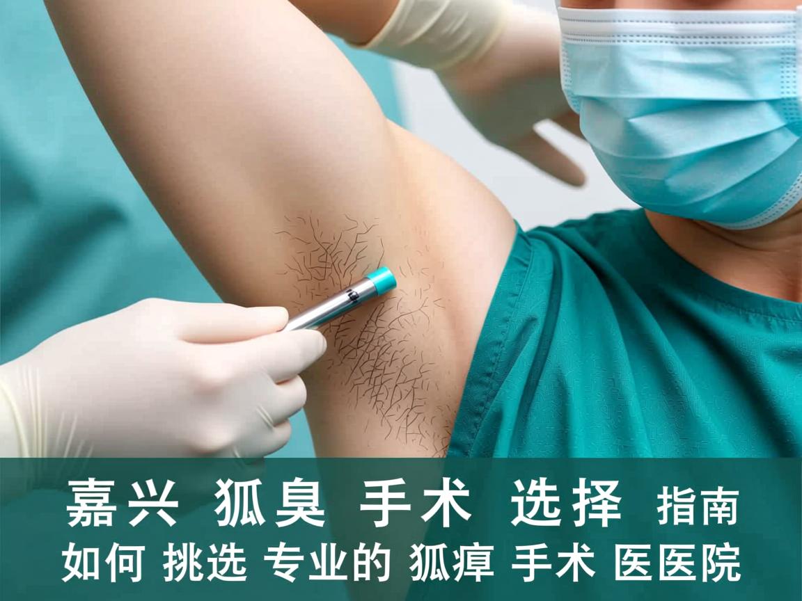 嘉兴狐臭手术选择指南，如何挑选专业的狐臭手术医院