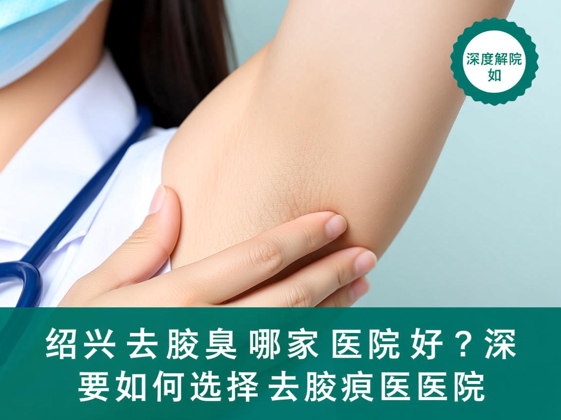 绍兴去腋臭哪家医院好？深度解析如何选择去腋臭医院