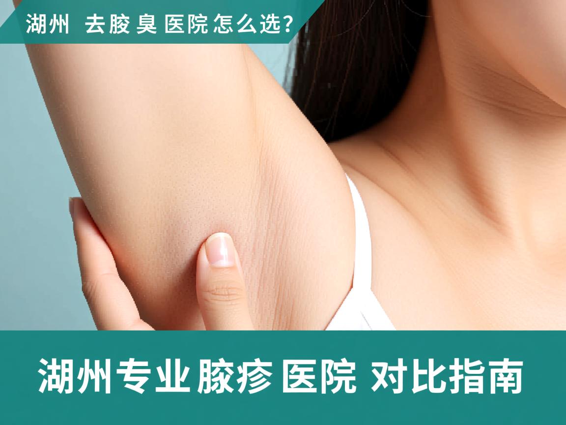 湖州去腋臭医院怎么选？湖州专业腋臭医院对比指南