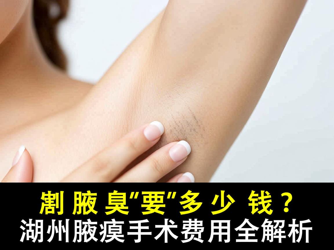 在湖州割腋臭要多少钱？湖州腋臭手术费用全解析