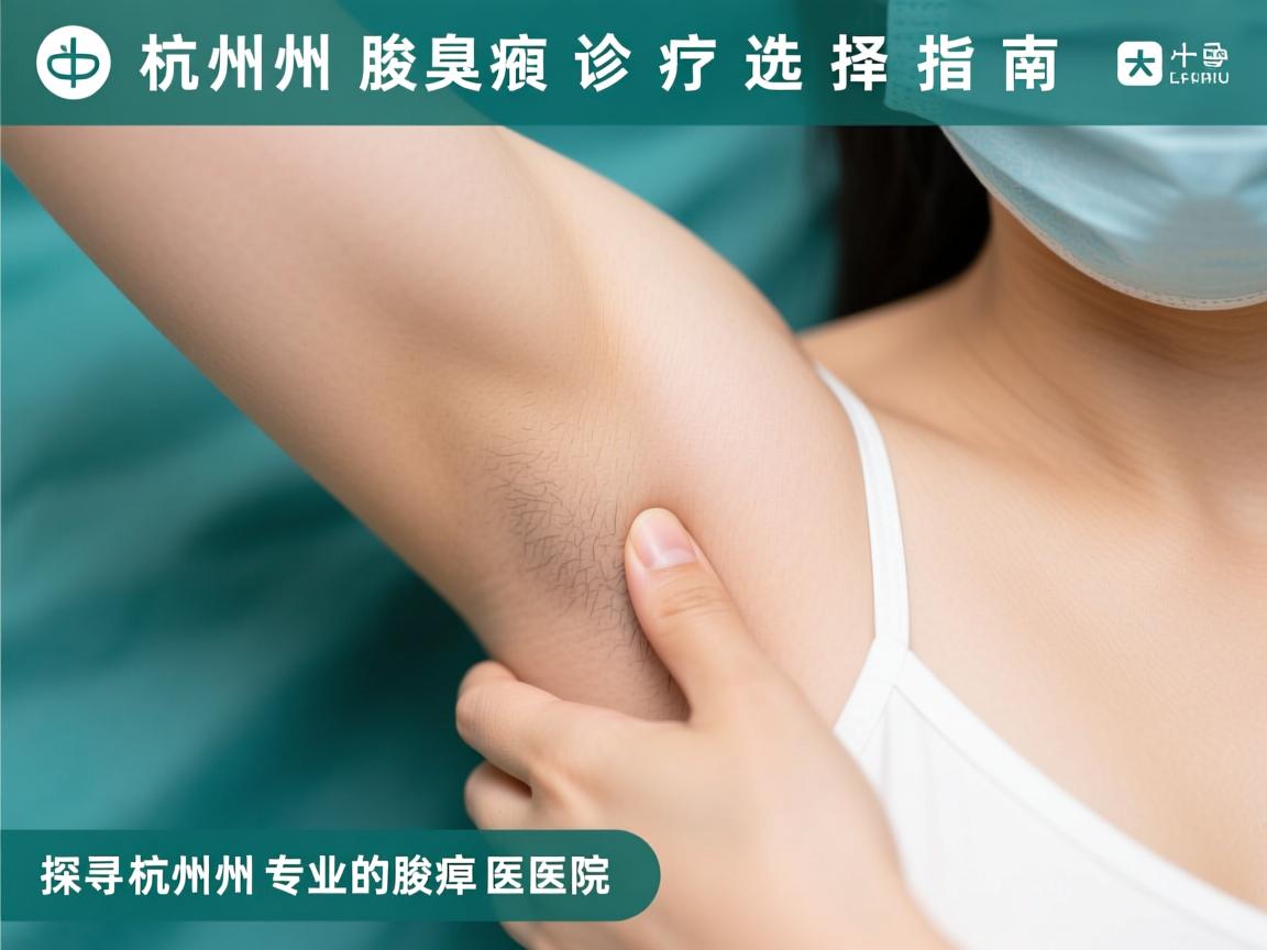 杭州腋臭诊疗选择指南，探寻杭州专业的腋臭医院
