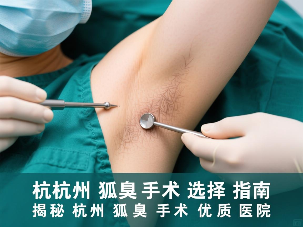 杭州狐臭手术选择指南,揭秘杭州狐臭手术优质医院 杭州狐臭手术选择指南,揭秘杭州狐臭手术优质医院