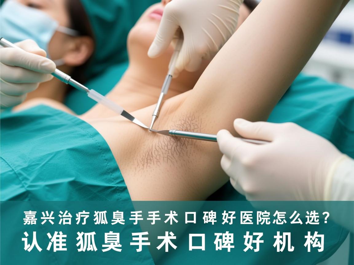 嘉兴治疗狐臭手术口碑好医院怎么选？认准狐臭手术口碑好机构