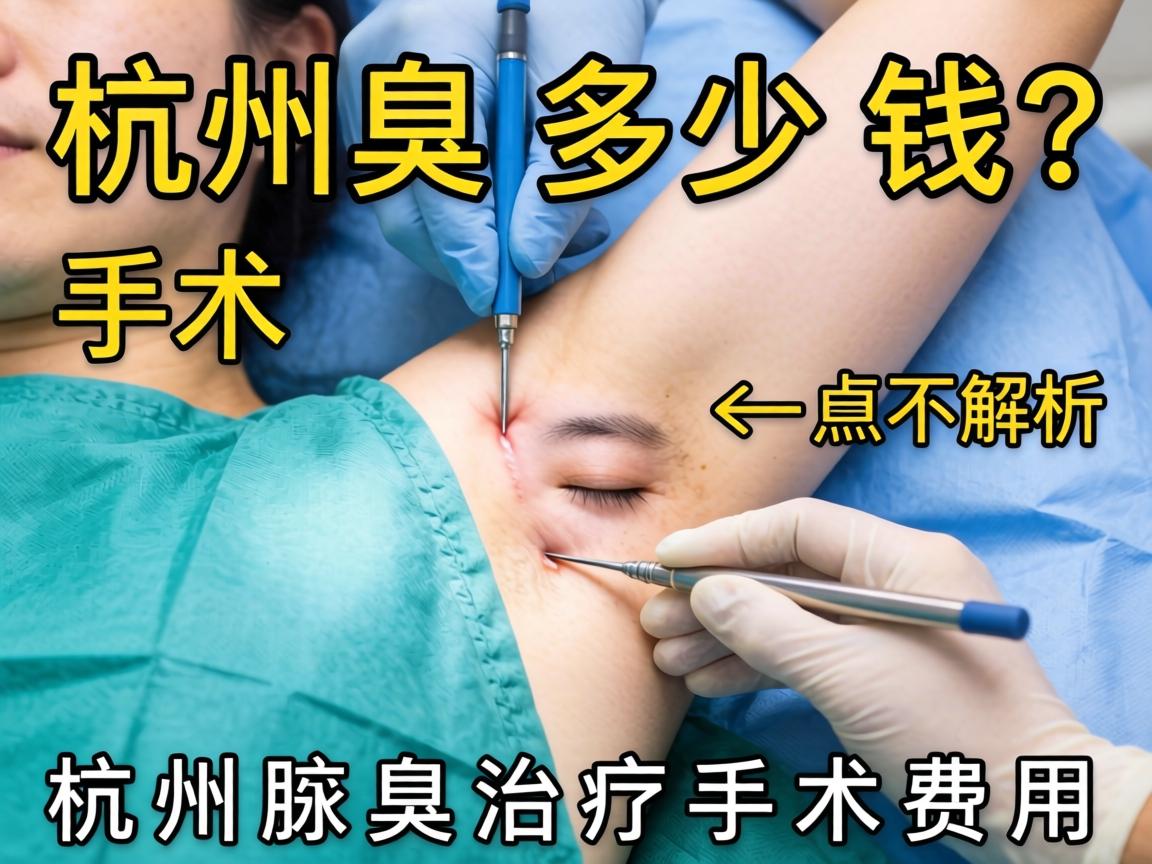 杭州腋臭手术多少钱?解析杭州腋臭治疗手术费用 杭州腋臭手术多少钱?解析杭州腋臭治疗手术费用