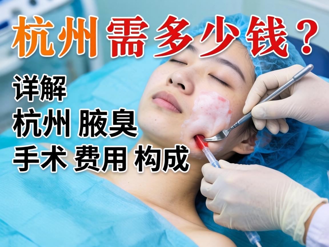 杭州腋臭手术需多少钱?详解杭州腋臭手术费用构成 杭州腋臭手术需多少钱?详解杭州腋臭手术费用构成