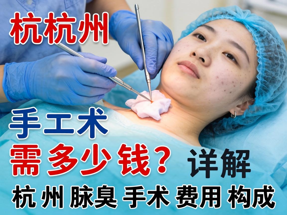 杭州腋臭手术需多少钱?详解杭州腋臭手术费用构成 杭州腋臭手术需多少钱?详解杭州腋臭手术费用构成