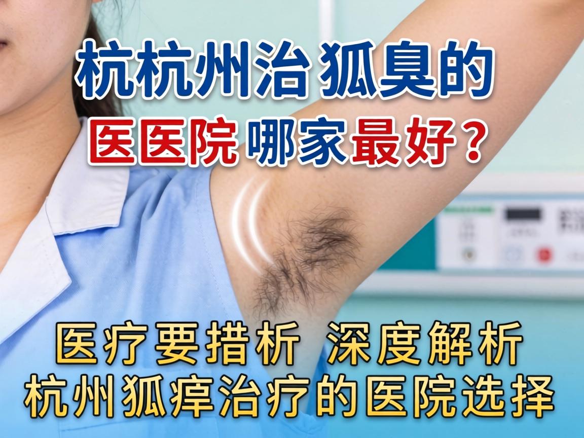 杭州治疗狐臭的医院哪家最好?深度解析杭州狐臭治疗的医院选择 杭州治疗狐臭的医院哪家最好?深度解析杭州狐臭治疗的医院选择
