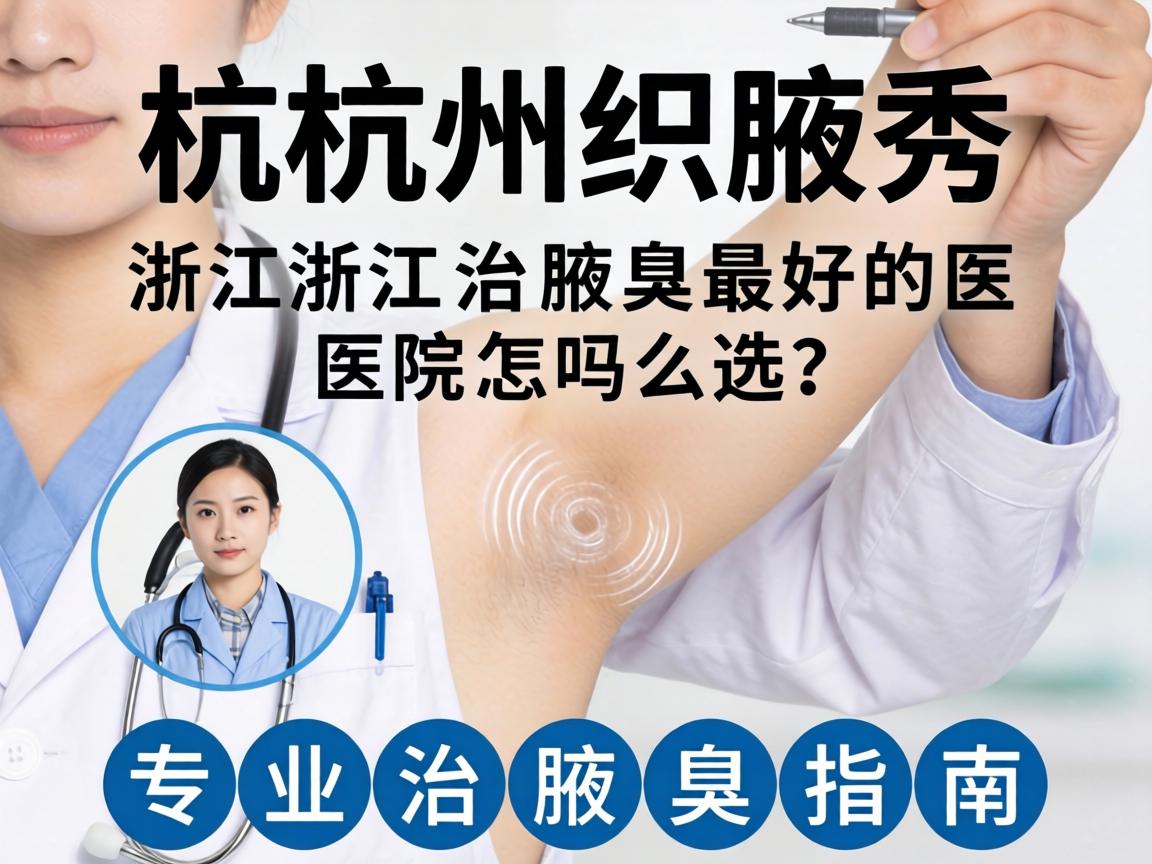 杭州腋秀解析,浙江治腋臭最好的医院怎么选?专业治腋臭指南 杭州腋秀解析,浙江治腋臭最好的医院怎么选?专业治腋臭指南