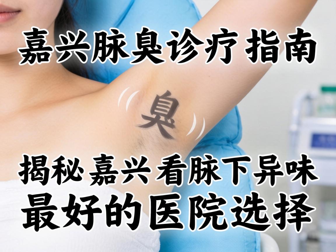 嘉兴腋臭诊疗指南，揭秘嘉兴看腋下异味最好的医院选择