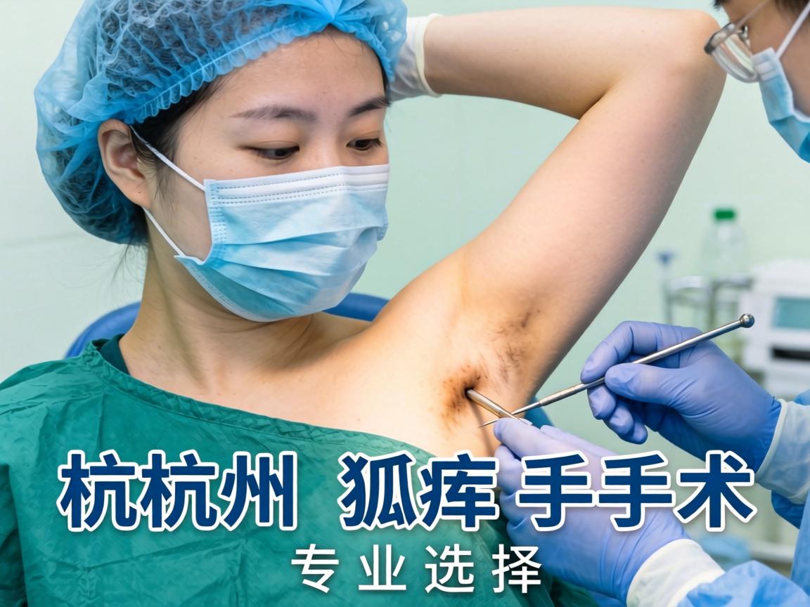 杭州女人狐臭手术，详解杭州狐臭手术的专业选择