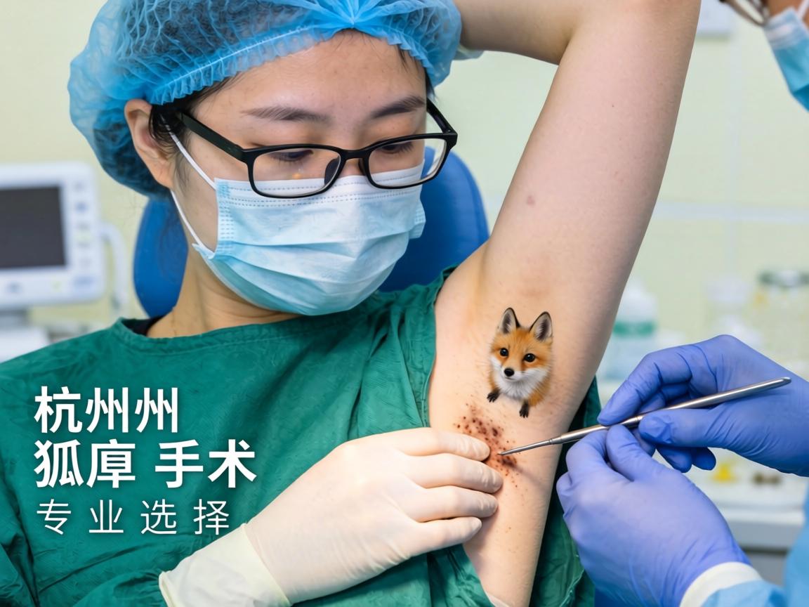 杭州女人狐臭手术，详解杭州狐臭手术的专业选择