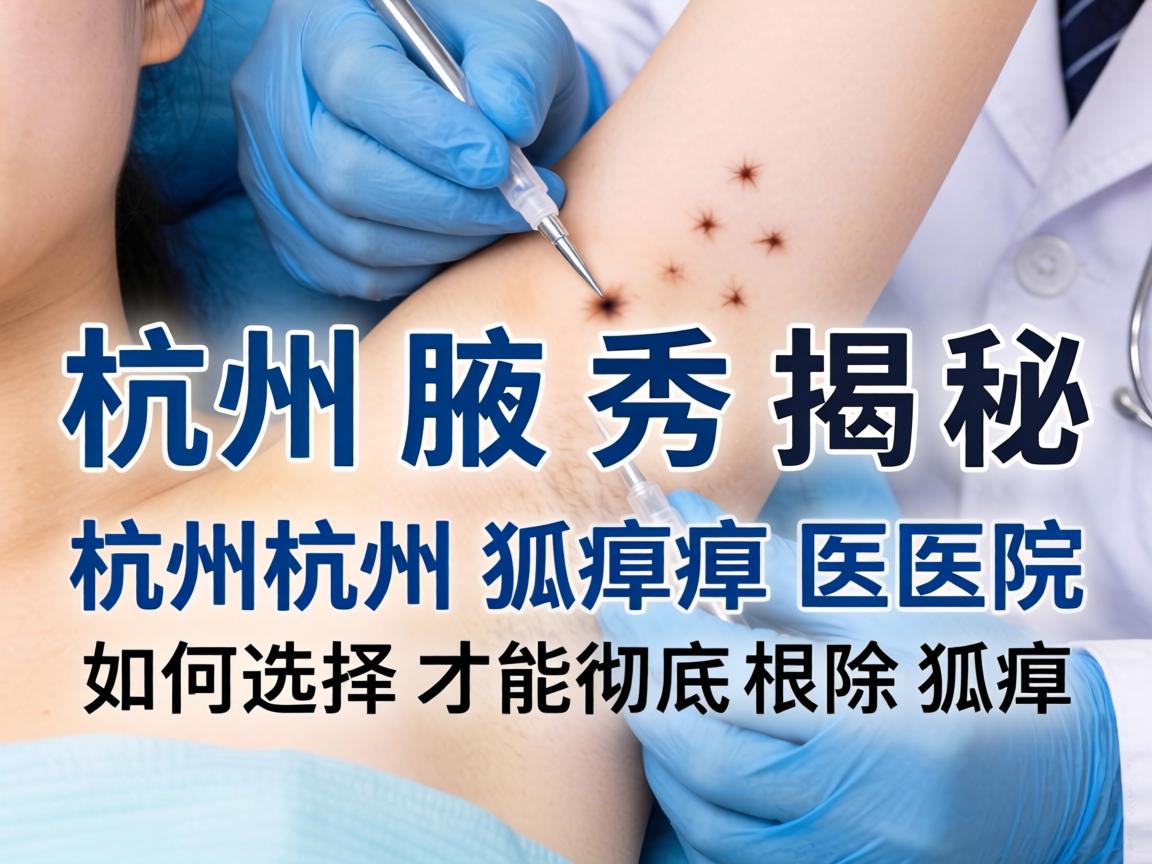 杭州腋秀揭秘,杭州狐臭医院如何选择才能彻底根除狐臭 杭州腋秀揭秘,杭州狐臭医院如何选择才能彻底根除狐臭