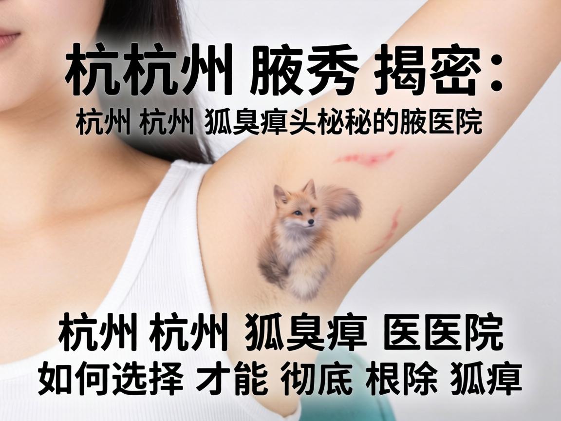 杭州腋秀揭秘,杭州狐臭医院如何选择才能彻底根除狐臭 杭州腋秀揭秘,杭州狐臭医院如何选择才能彻底根除狐臭