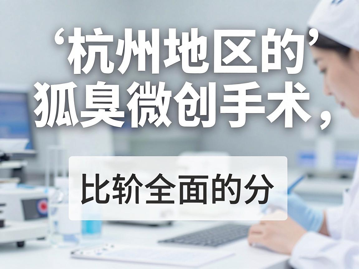 针对杭州地区的狐臭微创手术，这里提供一份比较全面的信息指南，希望能帮助你做出明智的选择