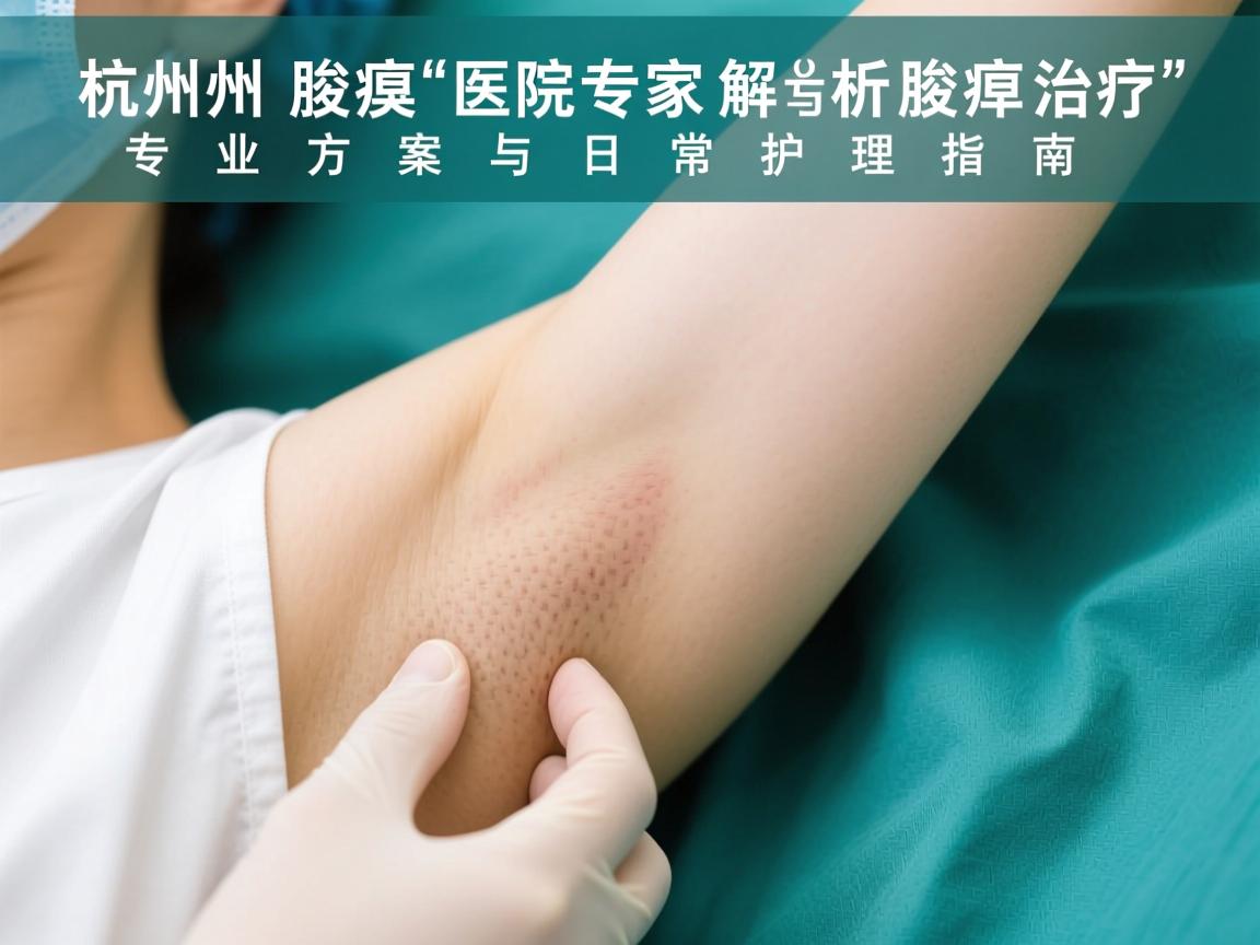 杭州腋臭医院专家解析腋臭治疗,专业方案与日常护理指南 杭州腋臭医院专家解析腋臭治疗,专业方案与日常护理指南