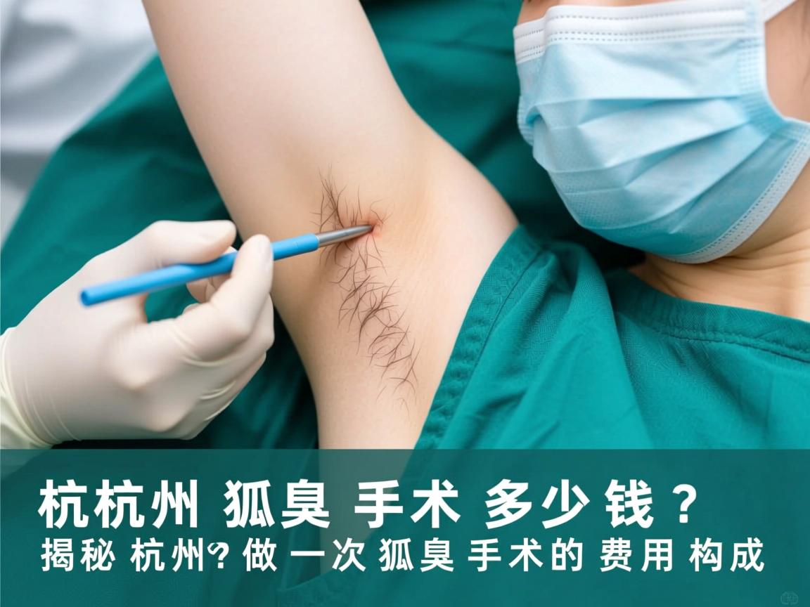杭州狐臭手术多少钱?揭秘杭州做一次狐臭手术的费用构成 杭州狐臭手术多少钱?揭秘杭州做一次狐臭手术的费用构成