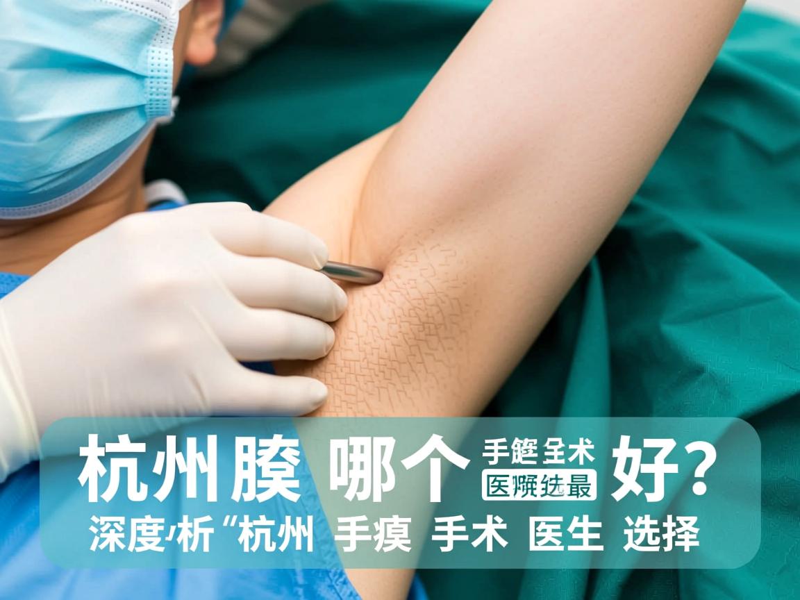 杭州腋臭手术哪个医生最好?深度解析杭州腋臭手术医生选择 杭州腋臭手术哪个医生最好?深度解析杭州腋臭手术医生选择