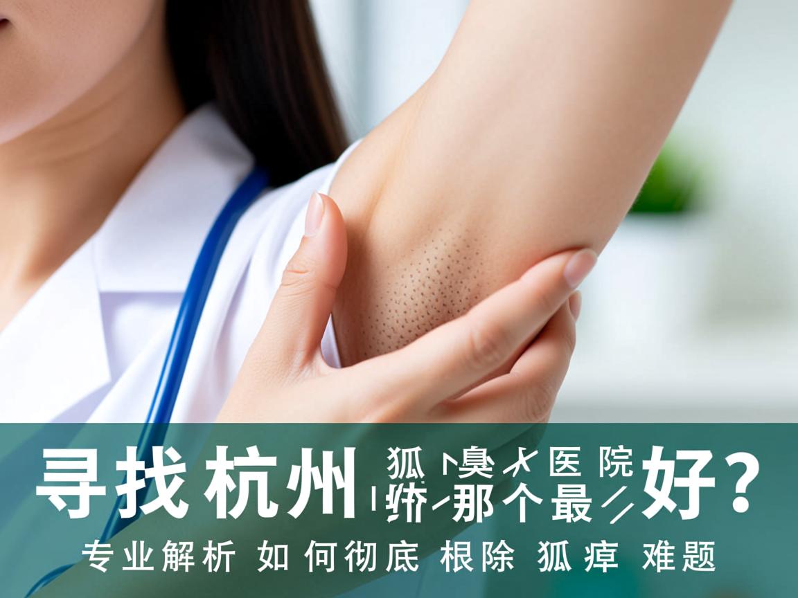 寻找杭州狐臭医院那个最好?专业解析如何彻底根除狐臭难题 寻找杭州狐臭医院那个最好?专业解析如何彻底根除狐臭难题