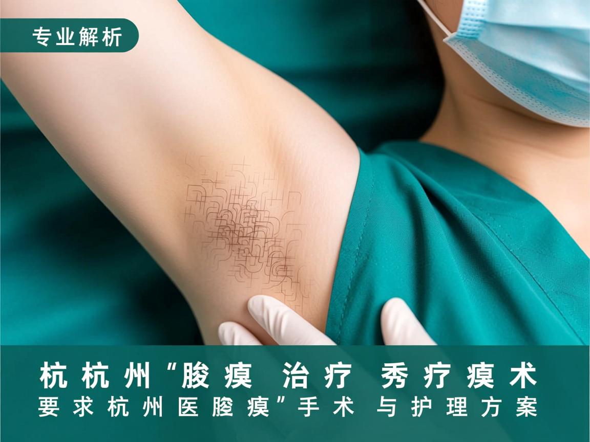 杭州腋臭治疗,专业解析杭州腋秀腋臭手术与护理方案 杭州腋臭治疗,专业解析杭州腋秀腋臭手术与护理方案