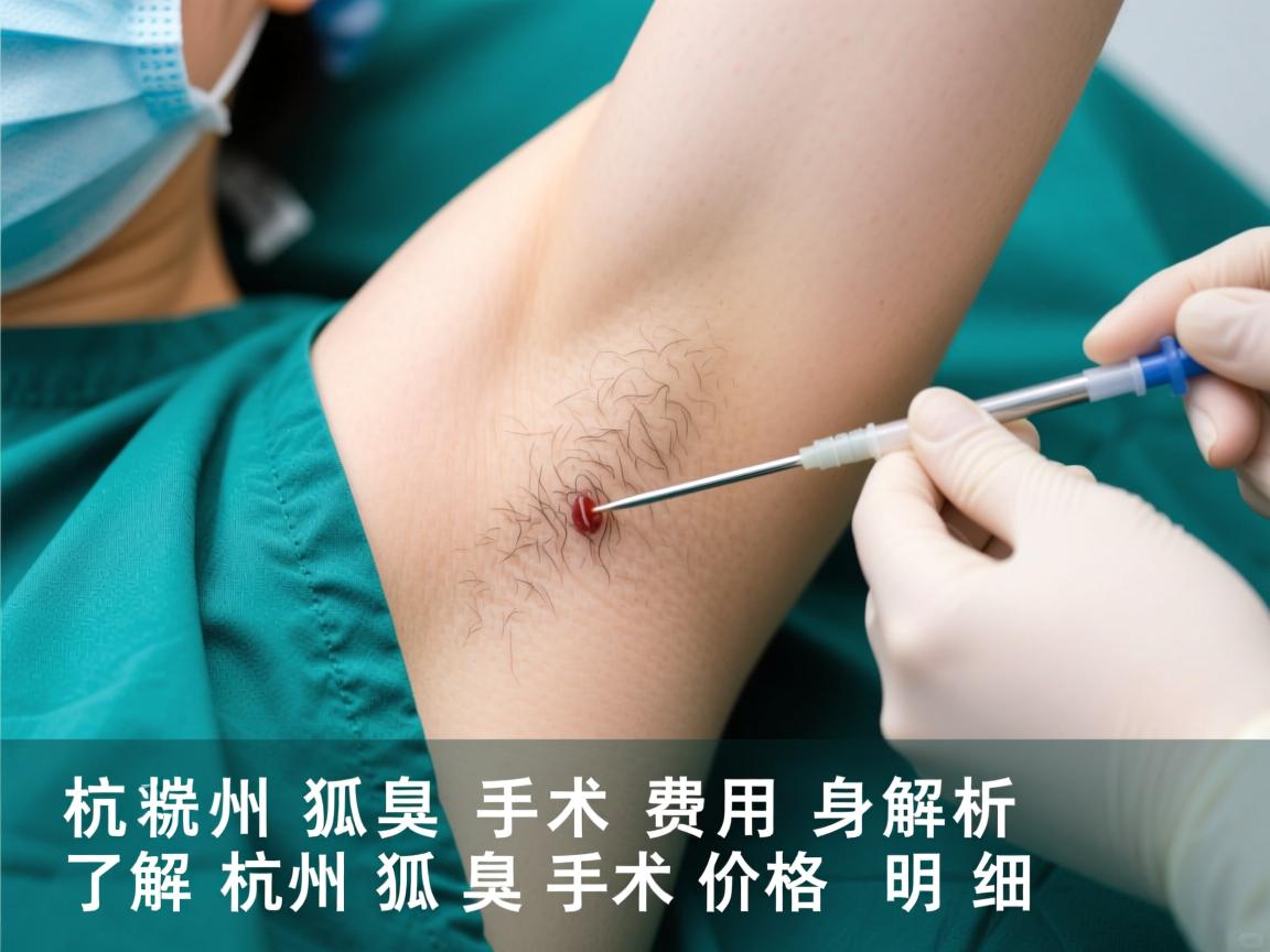 杭州狐臭手术费用解析,了解杭州狐臭手术价格明细 杭州狐臭手术费用解析,了解杭州狐臭手术价格明细