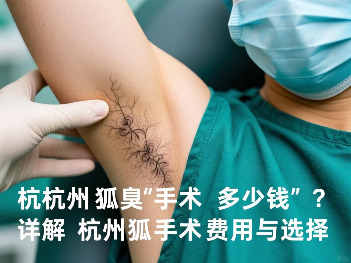 杭州狐臭手术多少钱?详解杭州狐臭手术费用与选择 杭州狐臭手术多少钱?详解杭州狐臭手术费用与选择