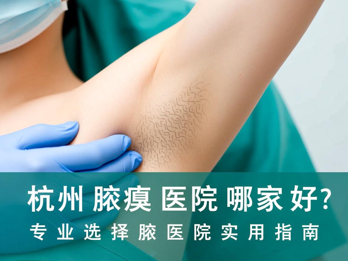 杭州腋臭医院哪家好?专业选择腋臭医院的实用指南 杭州腋臭医院哪家好?专业选择腋臭医院的实用指南
