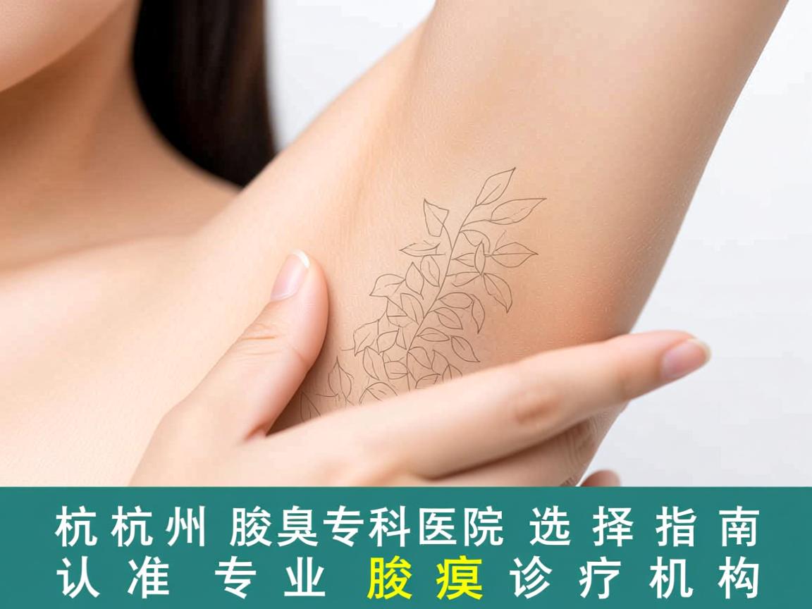 杭州腋臭专科医院选择指南,认准专业腋臭诊疗机构 杭州腋臭专科医院选择指南,认准专业腋臭诊疗机构