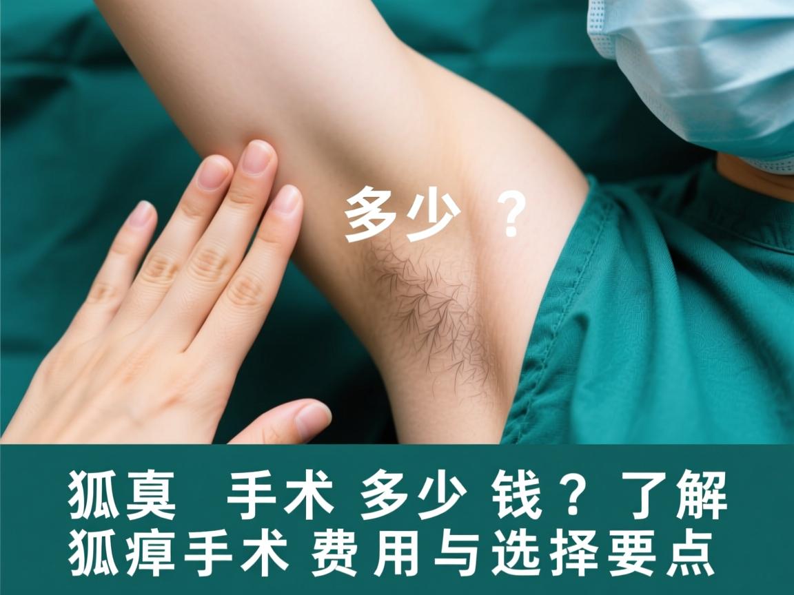 狐臭手术多少钱?了解狐臭手术费用与选择要点 狐臭手术多少钱?了解狐臭手术费用与选择要点