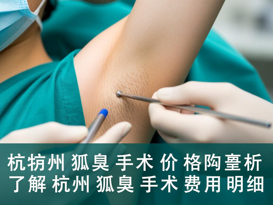 杭州狐臭手术价格解析,了解杭州狐臭手术费用明细 杭州狐臭手术价格解析,了解杭州狐臭手术费用明细