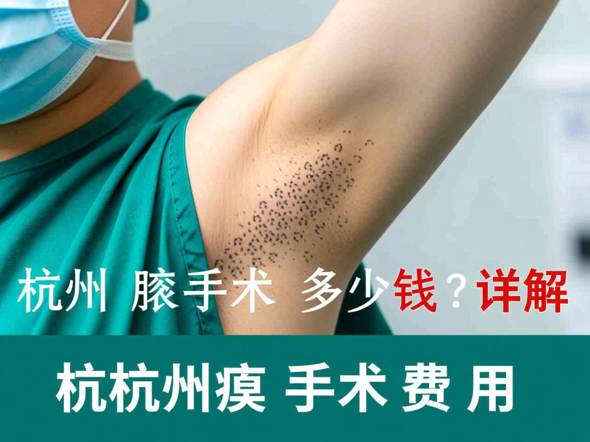 杭州腋臭手术多少钱?详解杭州腋臭手术费用 杭州腋臭手术多少钱?详解杭州腋臭手术费用