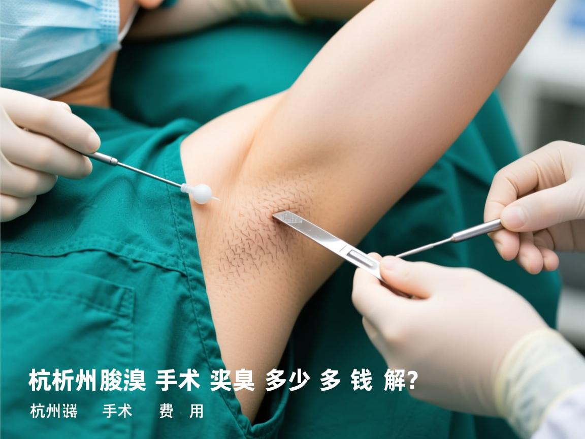 杭州腋臭手术多少钱?详解杭州腋臭手术费用 杭州腋臭手术多少钱?详解杭州腋臭手术费用