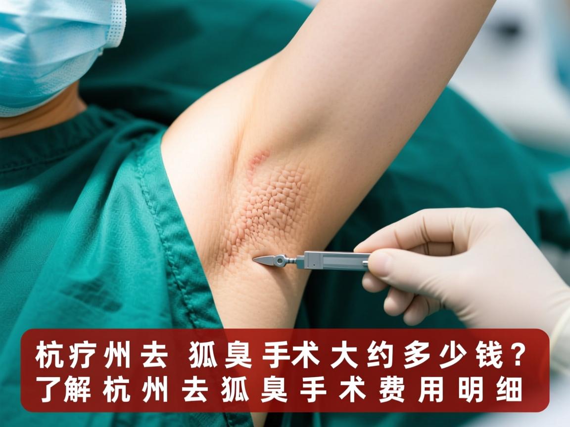 杭州去狐臭手术大约多少钱?了解杭州去狐臭手术费用明细 杭州去狐臭手术大约多少钱?了解杭州去狐臭手术费用明细