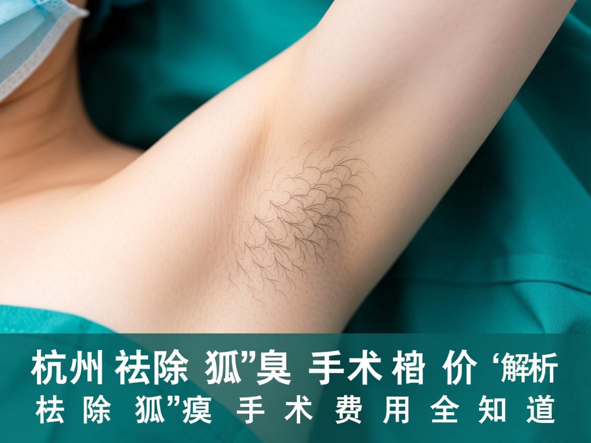 杭州祛除狐臭手术价格解析,祛除狐臭手术费用全知道 杭州祛除狐臭手术价格解析,祛除狐臭手术费用全知道