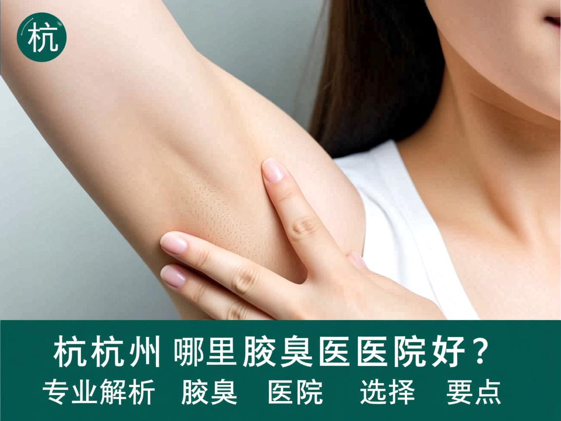 杭州哪里做腋臭医院好?专业解析腋臭医院选择要点 杭州哪里做腋臭医院好?专业解析腋臭医院选择要点