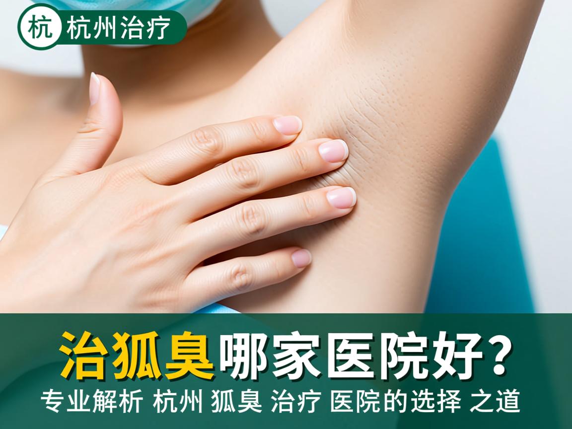 杭州治疗狐臭哪家医院好?专业解析杭州狐臭治疗医院的选择之道 杭州治疗狐臭哪家医院好?专业解析杭州狐臭治疗医院的选择之道