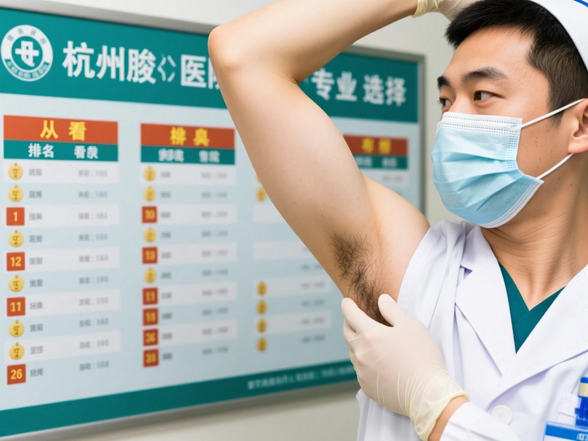 杭州腋臭医院排名榜发布,从排名榜看杭州腋臭医院的专业选择 杭州腋臭医院排名榜发布,从排名榜看杭州腋臭医院的专业选择