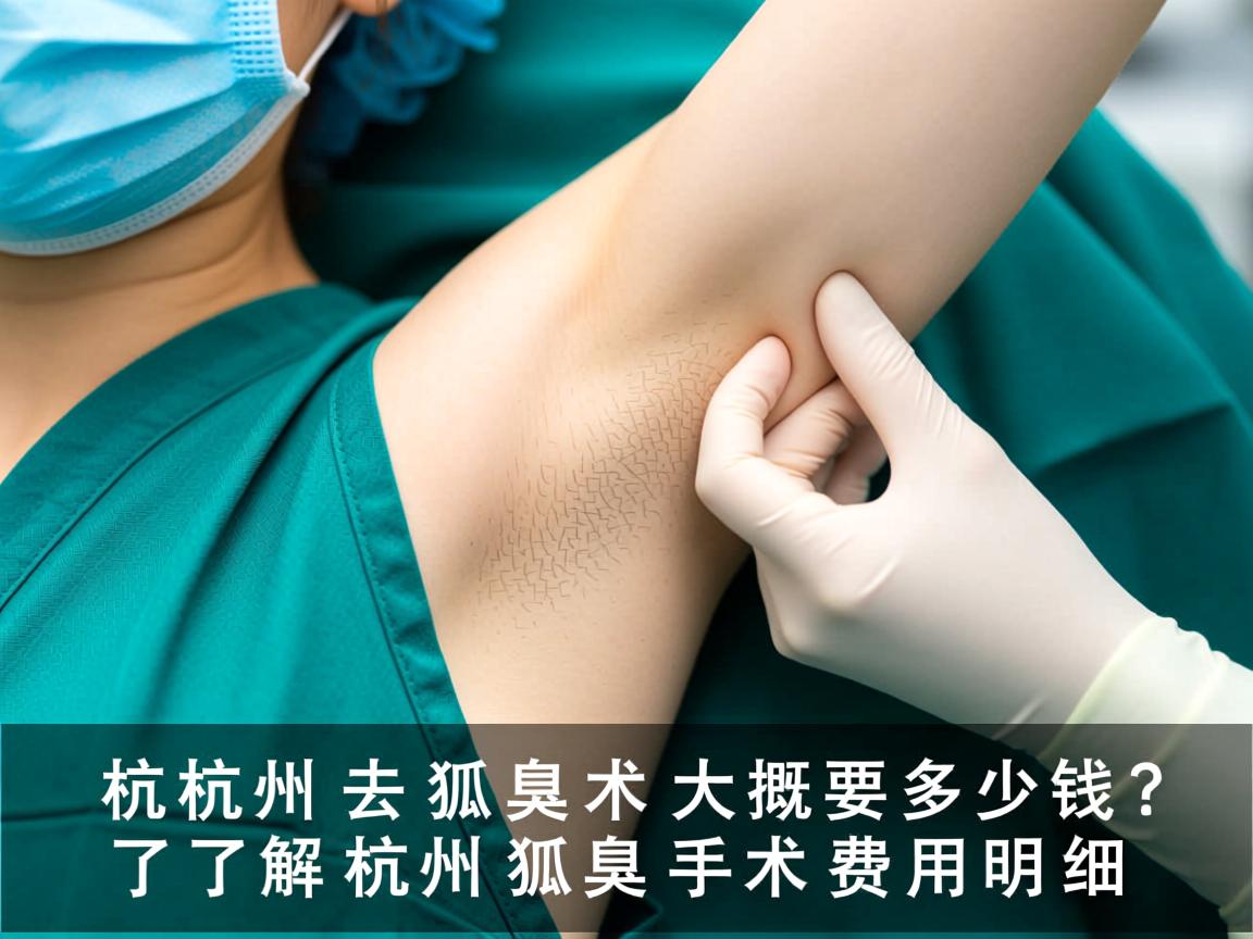 杭州去狐臭手术大概要多少钱?了解杭州狐臭手术费用明细 杭州去狐臭手术大概要多少钱?了解杭州狐臭手术费用明细