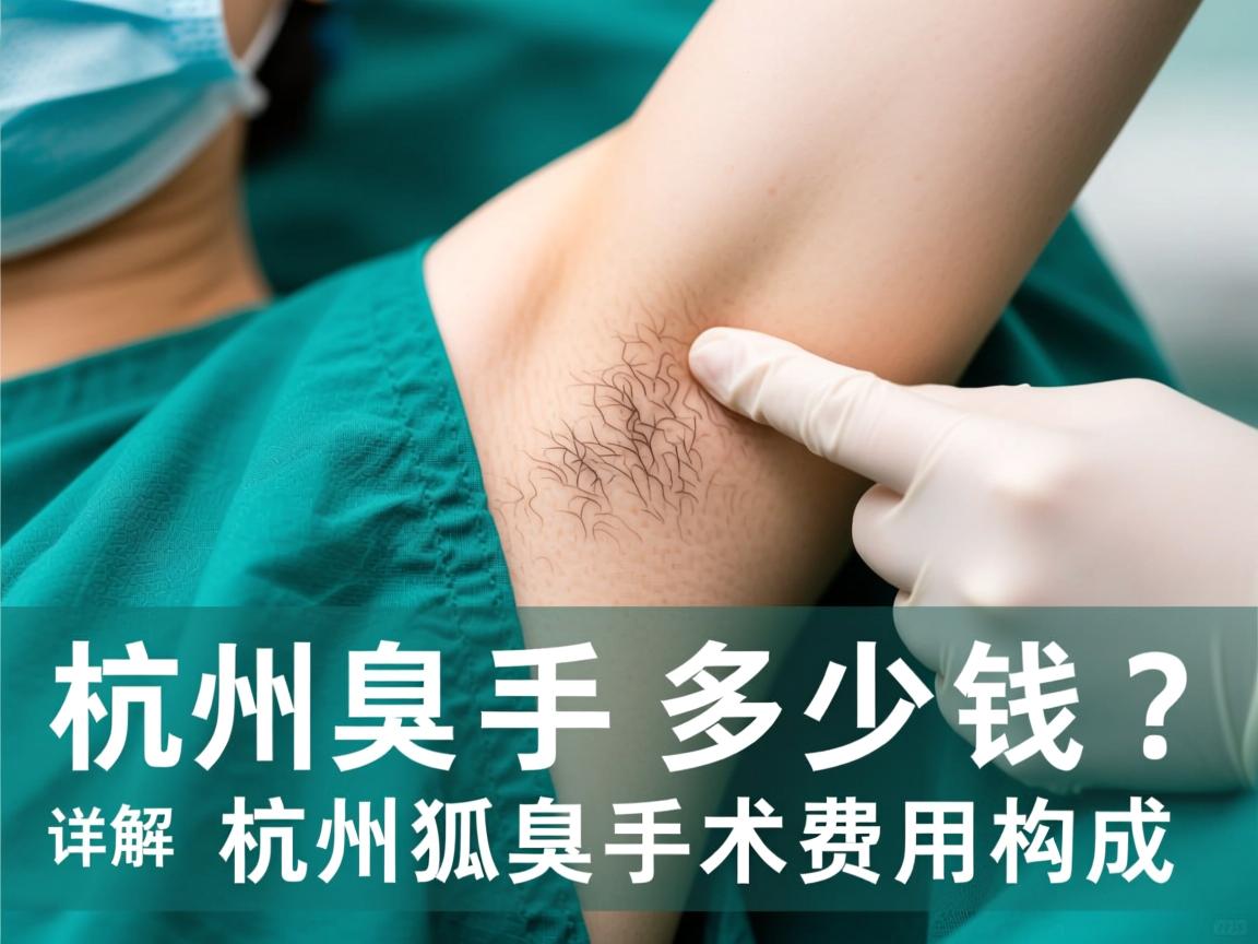 杭州狐臭手术多少钱?详解杭州狐臭手术费用构成 杭州狐臭手术多少钱?详解杭州狐臭手术费用构成