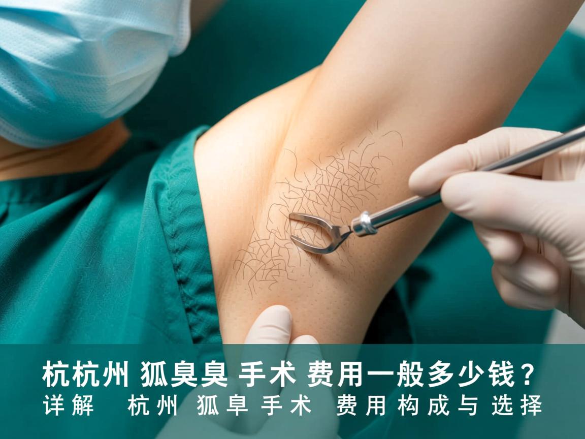 杭州狐臭手术费用一般多少钱?详解杭州狐臭手术费用构成与选择 杭州狐臭手术费用一般多少钱?详解杭州狐臭手术费用构成与选择