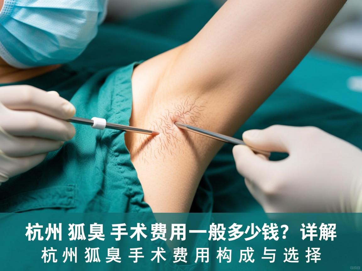 杭州狐臭手术费用一般多少钱?详解杭州狐臭手术费用构成与选择 杭州狐臭手术费用一般多少钱?详解杭州狐臭手术费用构成与选择